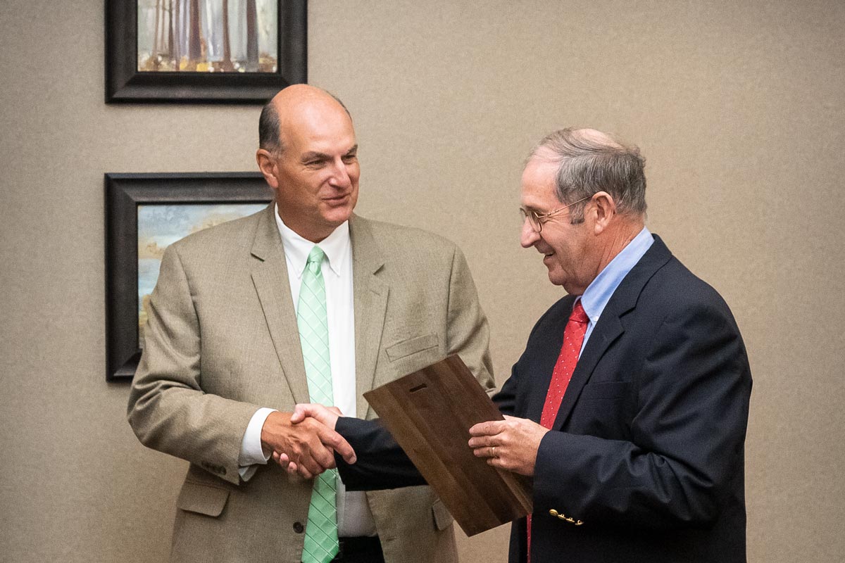 Plaque presentation to East Kentucky Power