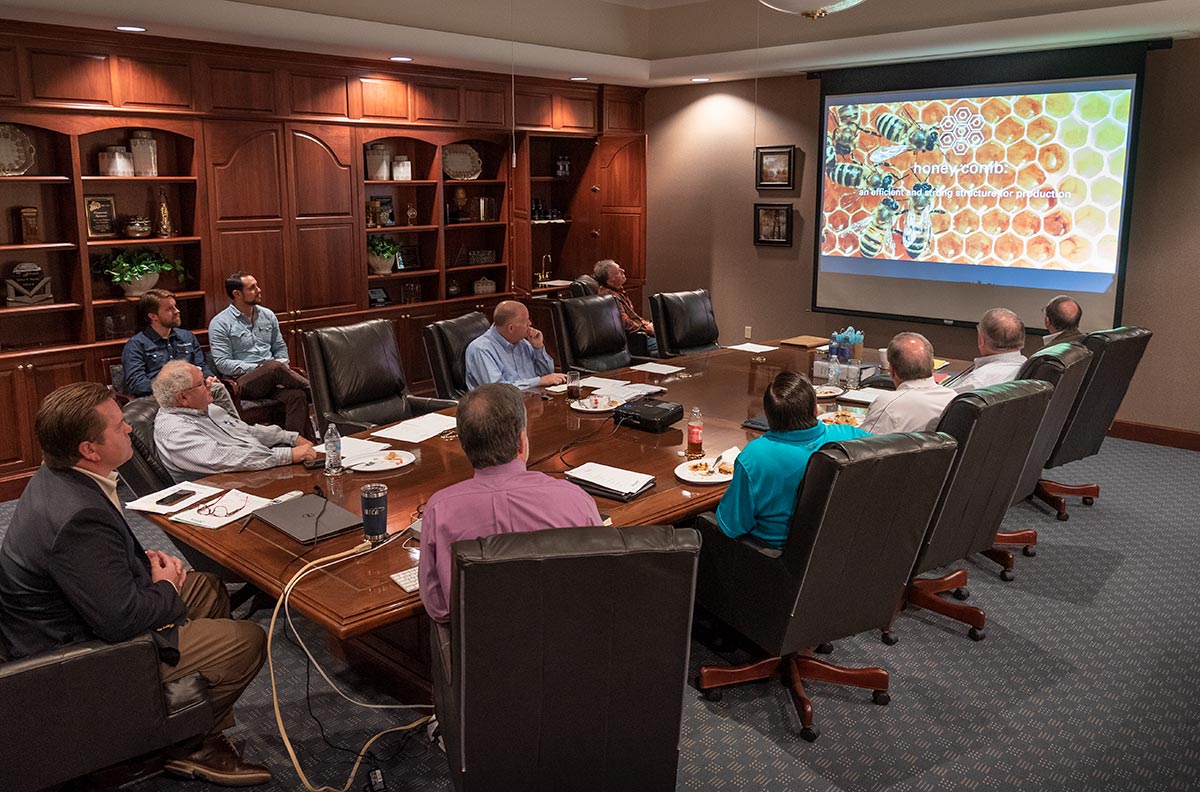 rebranding presentation to the RCIDA board of directors