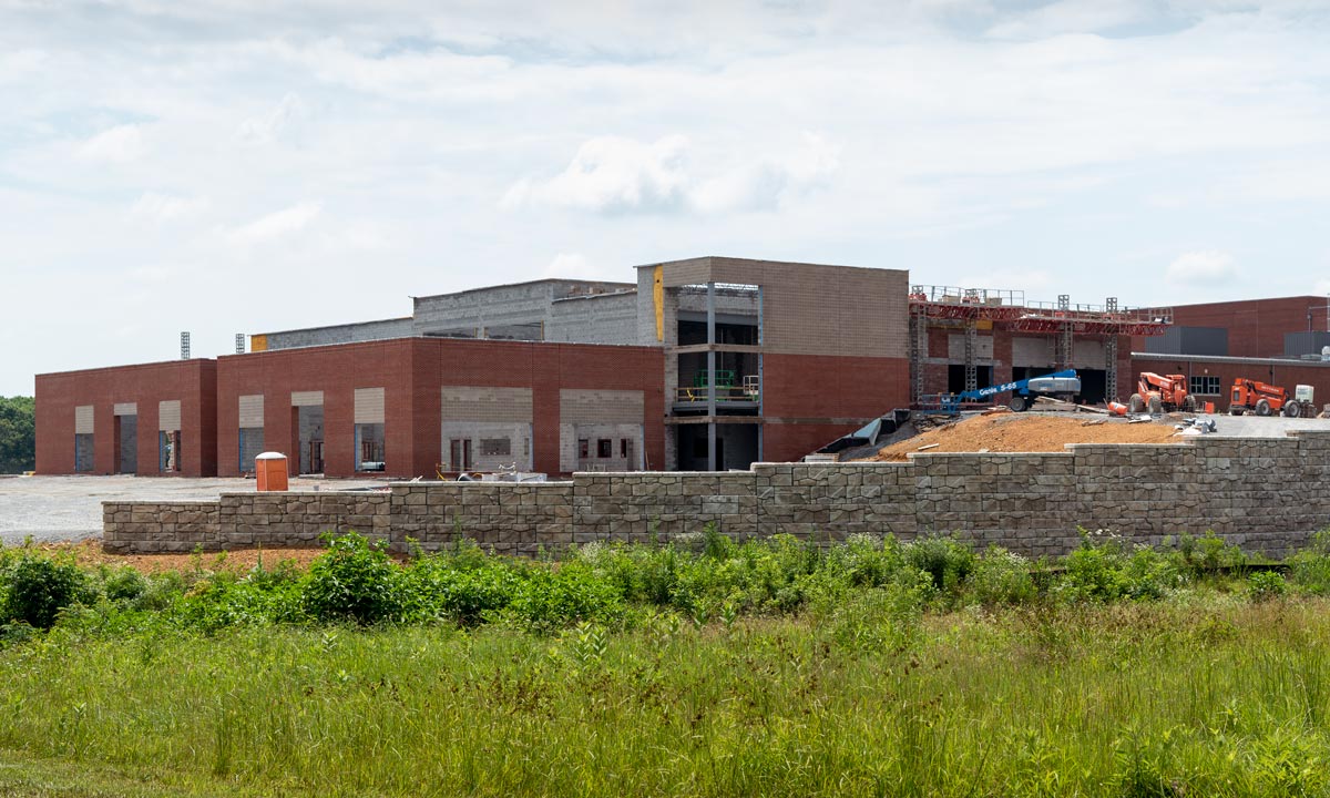 workforce college construction progress February 2020